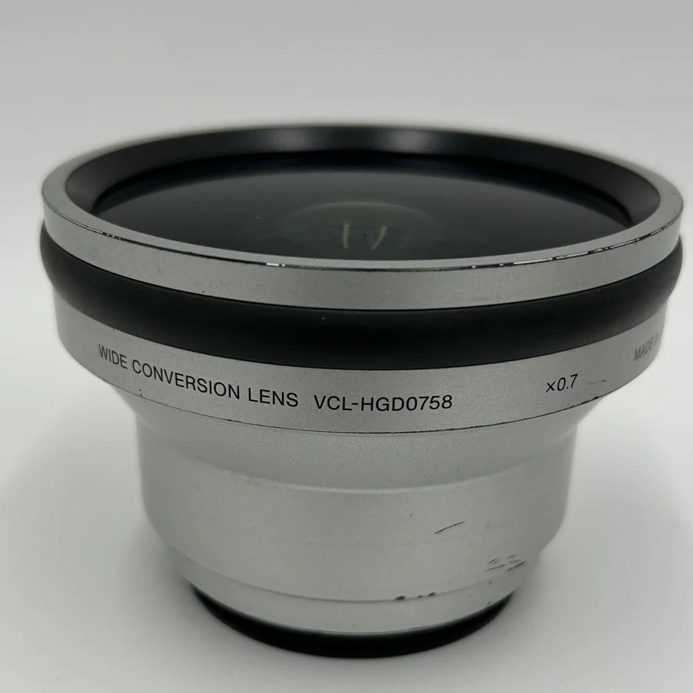 Sony Tele & Wide Conversion Lens Set Of 2 Made In Japan Photography
